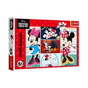 Trefl Puzzle - Cartoon Animation: Disney - Minnie Mouse - Amusing Minnie (160 PCS)