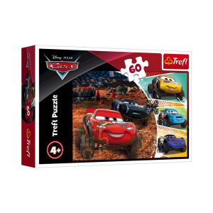 Trefl Puzzles - 60 - Lightning McQueen with friends / Disney Cars 3