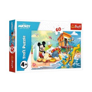 Trefl Puzzles - 60 - Interesting day for Miki and friends / Disney Standard Characters