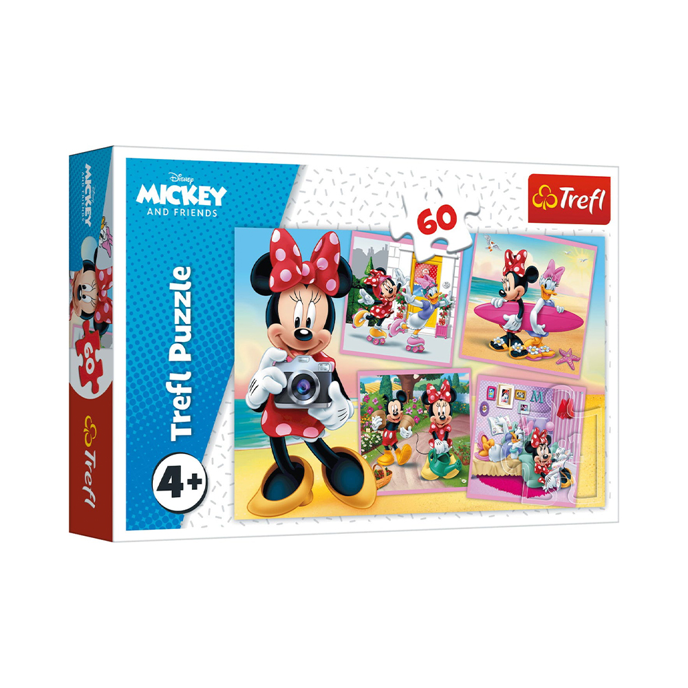 Trefl Puzzles - 60 - Lovely Minnie / Disney Minnie