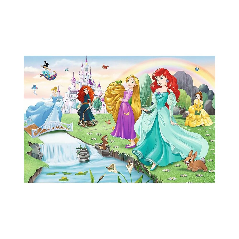 Trefl Puzzles - 60 - Meet the Princesses / Disney Princess - Image 2