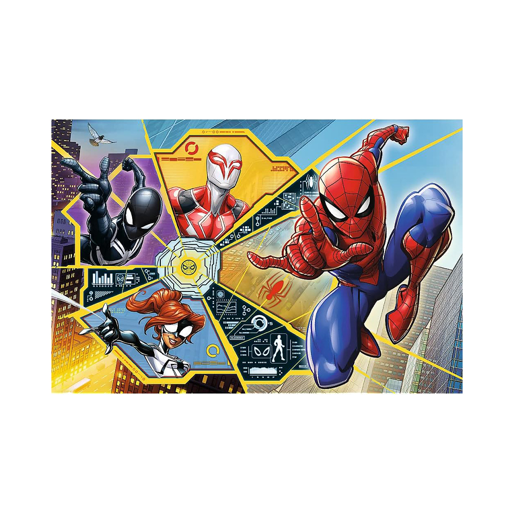 Trefl Puzzles - 60 - On the web / Disney Marvel Spiderman - Image 2
