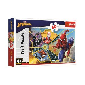 Trefl Puzzles - 60 - On the web / Disney Marvel Spiderman