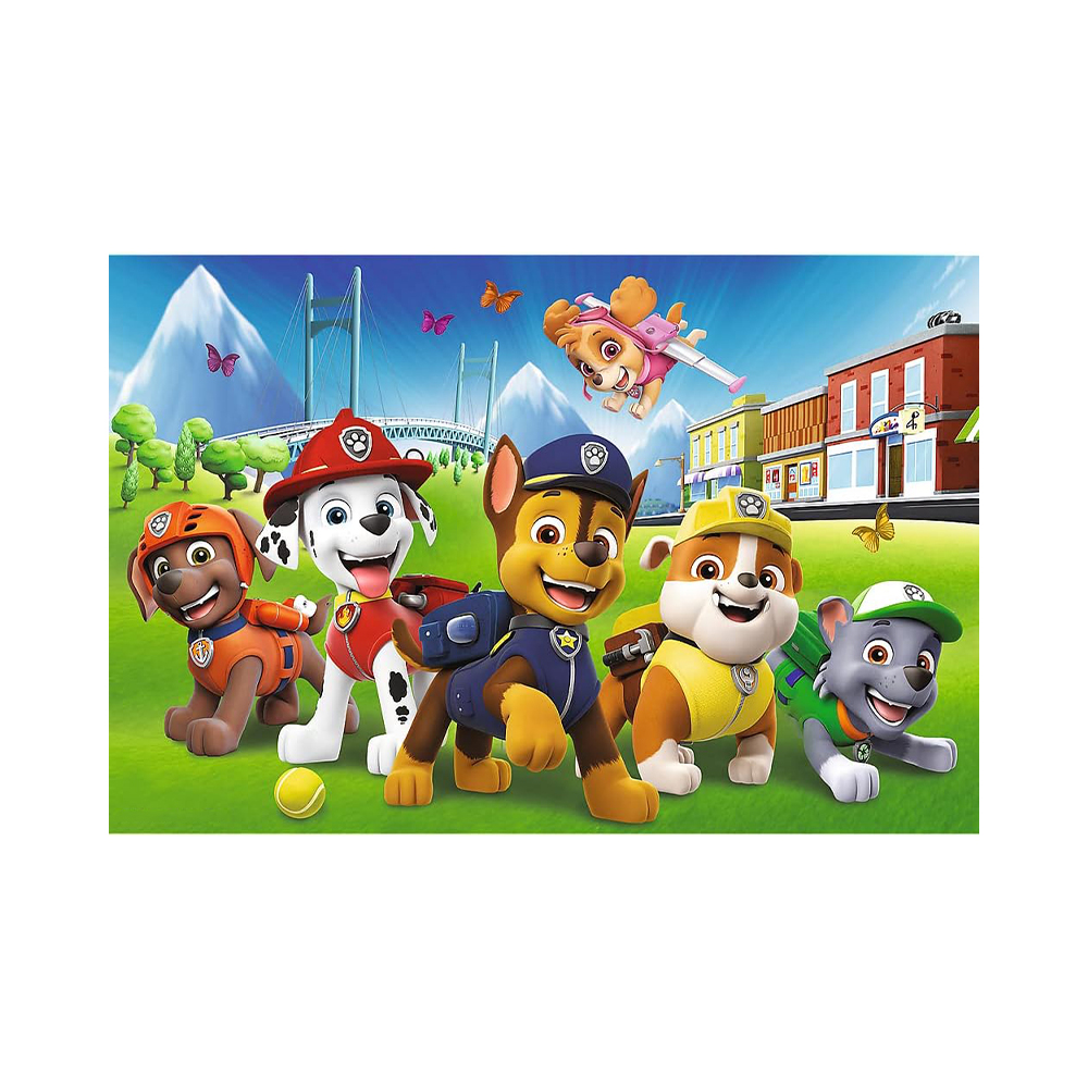 Trefl Puzzles - 60 - Paw Patrol on the grass / Viacom PAW Patrol - Image 2