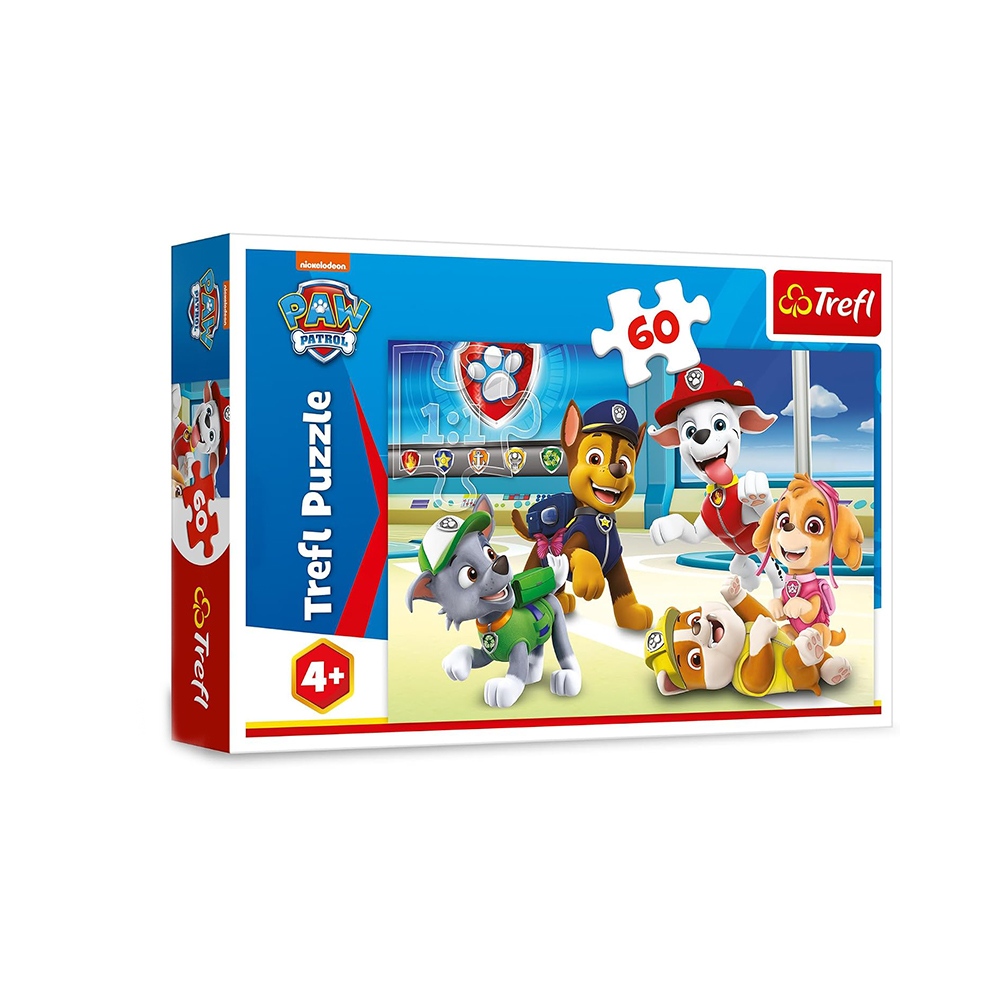 Trefl Puzzles - 60 - In the Puppies world / Viacom PAW Patrol
