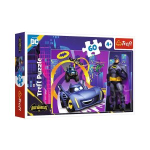 Trefl Puzzles - 60 - Batman and his vehicles / Warner Batwheels