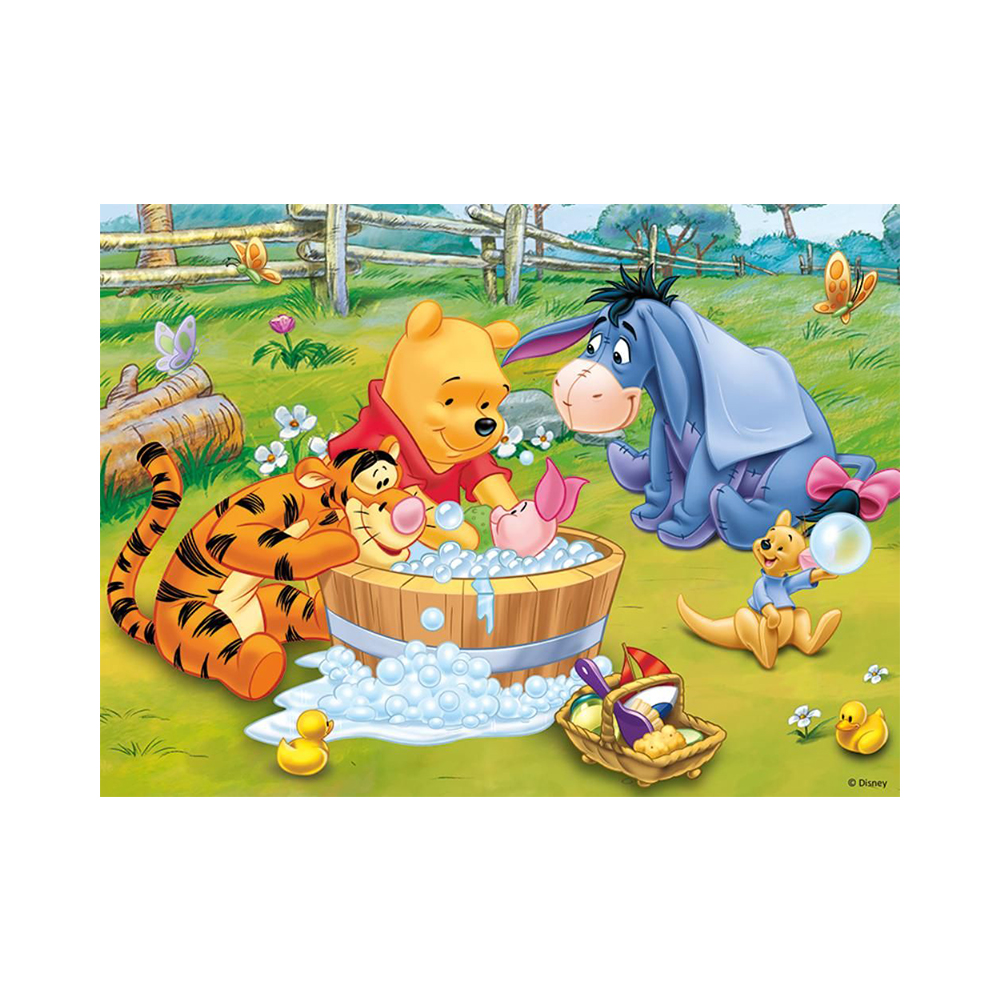 Trefl Puzzles - 30 - Piglet is taking a bath / Disney Winnie the Pooh - Image 2