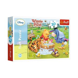 Trefl Puzzles - 30 - Piglet is taking a bath / Disney Winnie the Pooh