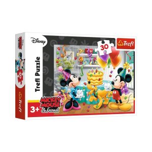 Trefl Puzzles - 30 - Birthday cake / Disney Standard Characters