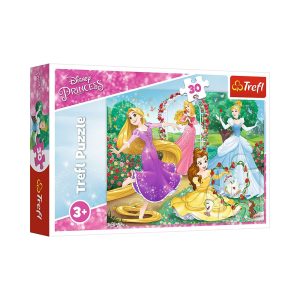 Trefl Puzzles - 30 - Be a princess / Disney Princess