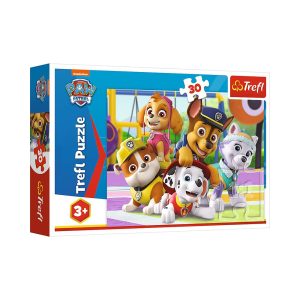 Trefl Puzzles - 30 - Paw Patrol always on time / Vaicom PAW Patrol