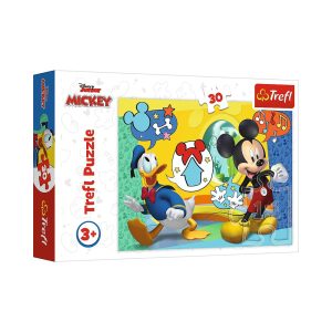 Trefl Puzzles - 30 - Mickey Mouse and Funhouse / Disney Mickey Mouse Funhouse