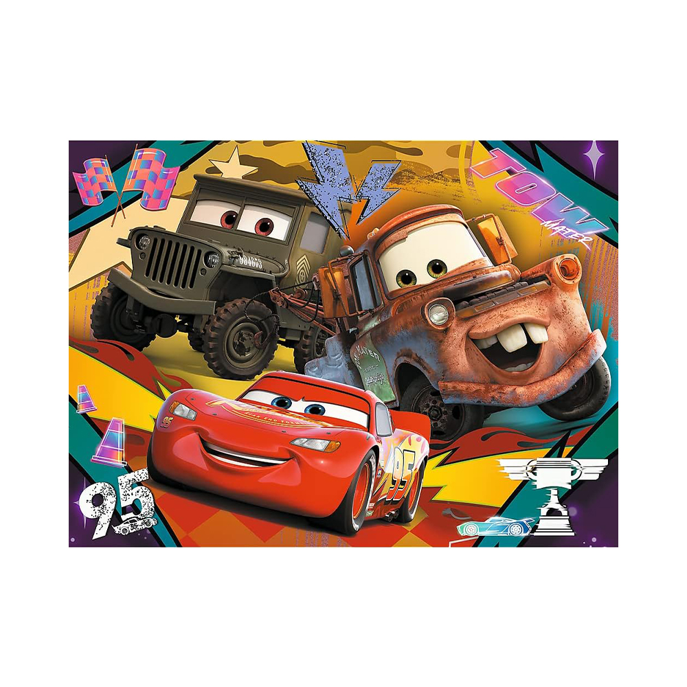 Trefl Puzzles - 30 - Speeding cars / Disney Cars 3 - Image 2