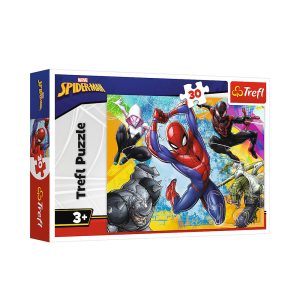 Trefl Puzzles 30 - Spider-Mans colors / Disney Marvel Spiderman