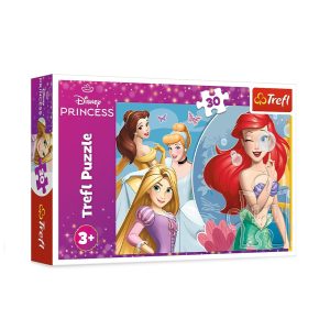 Trefl Puzzles - 30 - Beautiful princess day / Disney Princess
