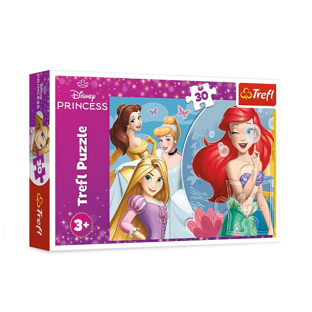 Trefl Puzzles - 30 - Beautiful princess day / Disney Princess