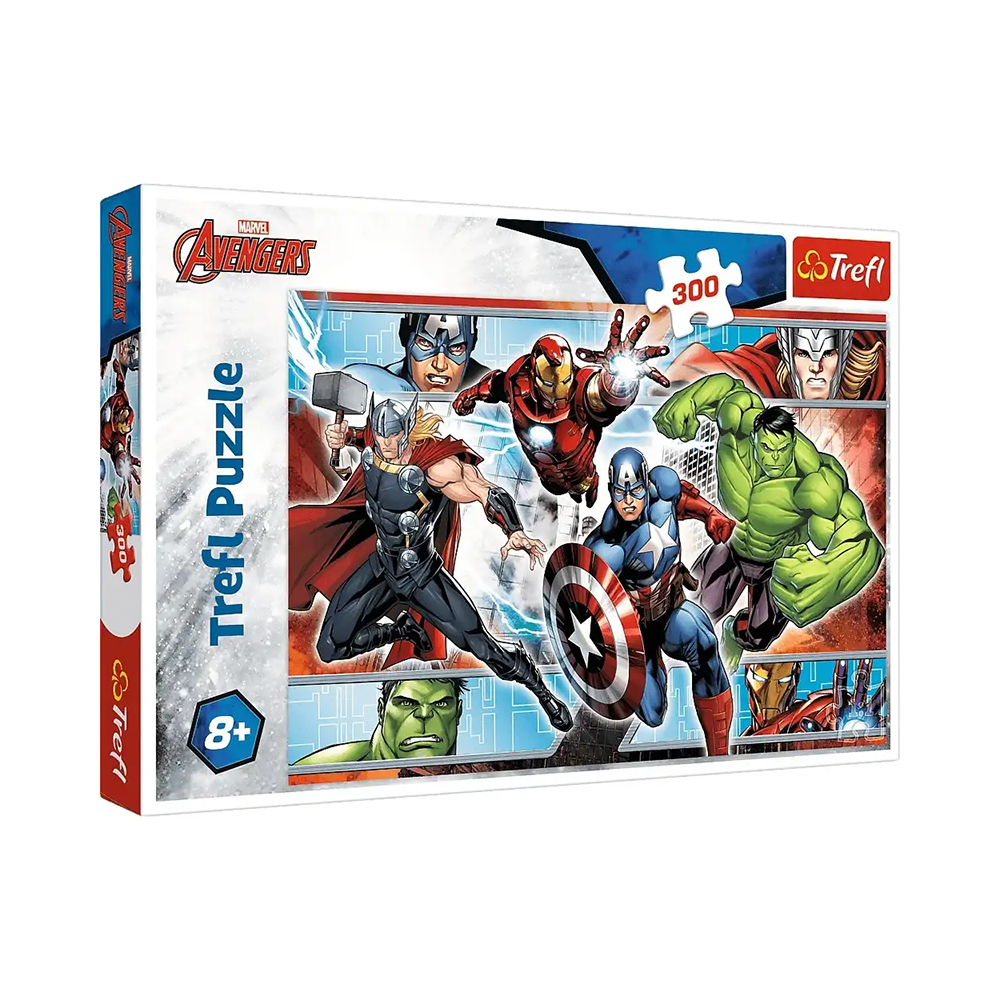 Trefl Puzzles - 300 - The Avengers / Disney Marvel The Avengers