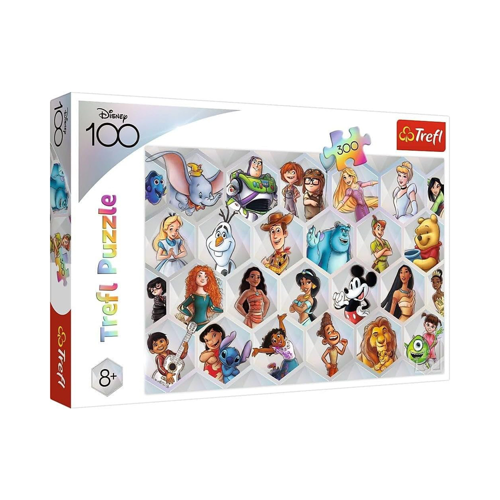 Trefl Puzzles - 300 - Magic of Disney / Disney 100
