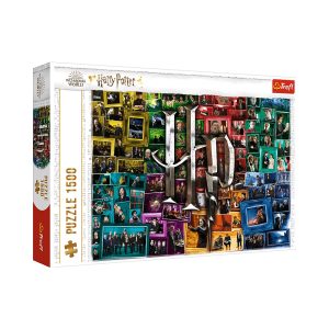 Trefl Puzzles - 1500 - World of Harry Potter, Through the Movies / Warner Harry Potter