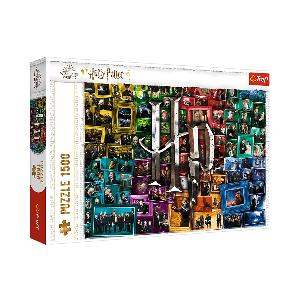 Trefl Puzzles - 1500 - World of Harry Potter, Through the Movies / Warner Harry Potter
