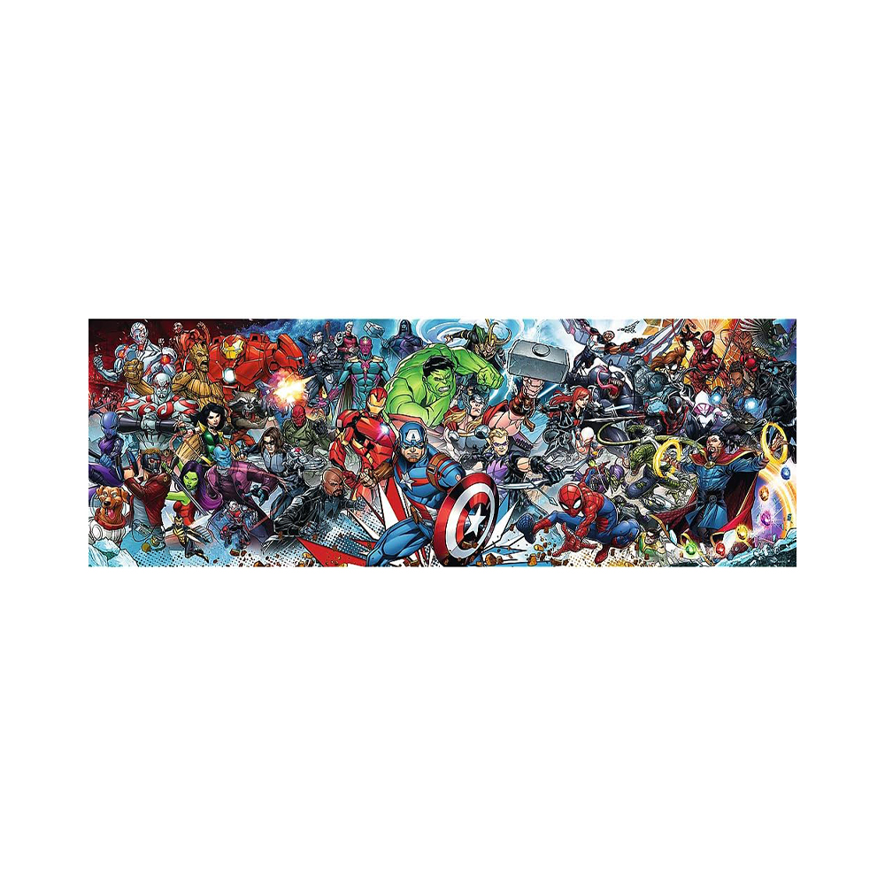 Trefl Puzzles - 1000 Panorama - Join the Marvel Universe / Disney Marvel The Avengers - Image 2