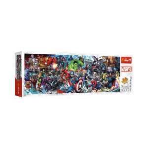 Trefl Puzzles - 1000 Panorama - Join the Marvel Universe / Disney Marvel The Avengers
