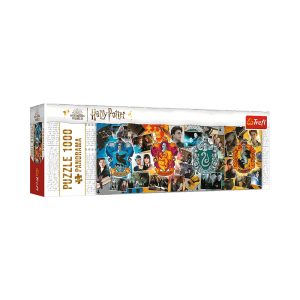 Trefl Puzzles - 1000 Panorama - Four Houses of Hogwart / Warner Harry Potter