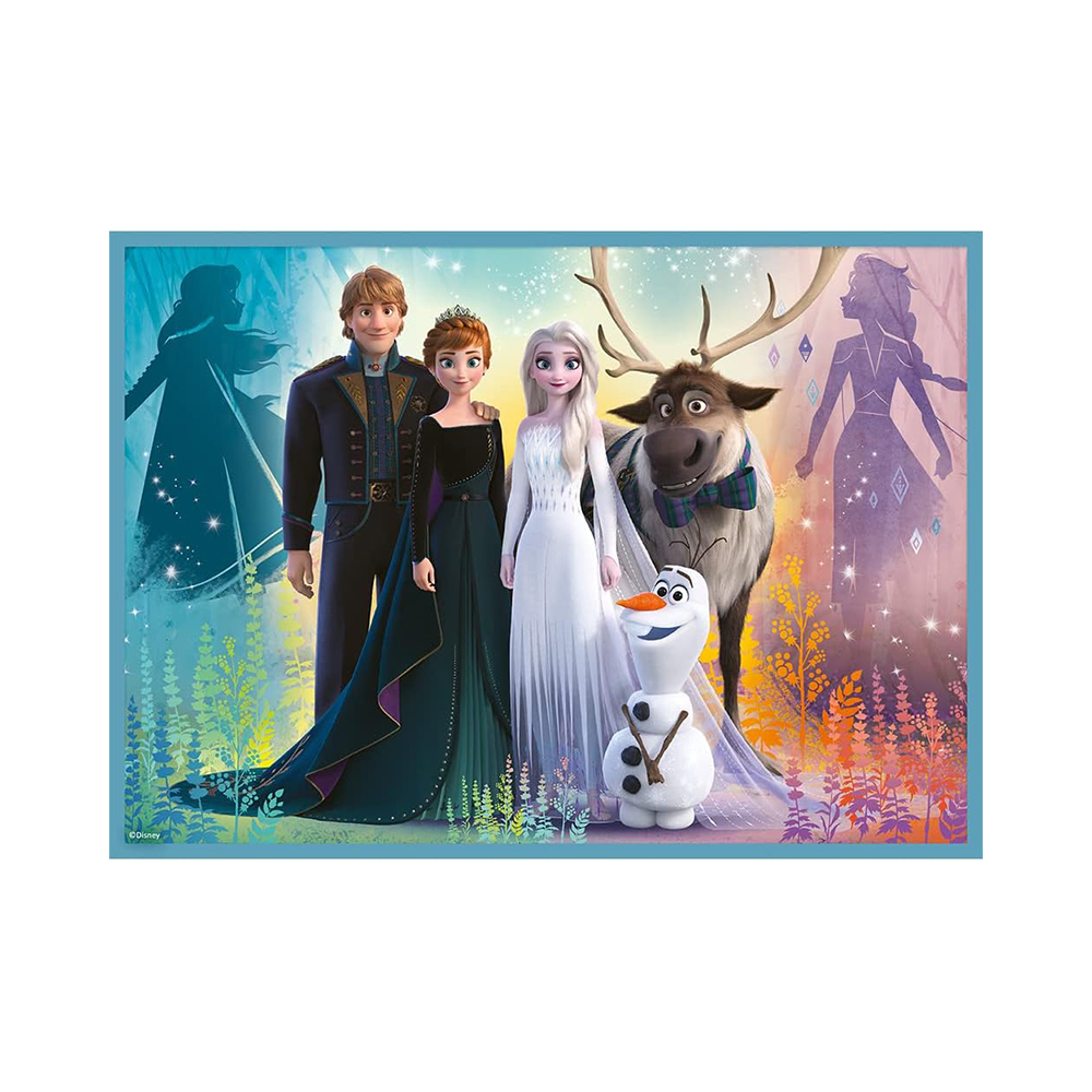 Trefl Puzzles - 4in1 (12, 15, 20, 24) - The amazing world of Frozen / Disney Frozen 2 - Image 5