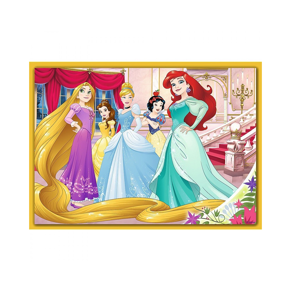 Trefl Puzzles - 4in1 - Happy day / Disney Princess - Image 5