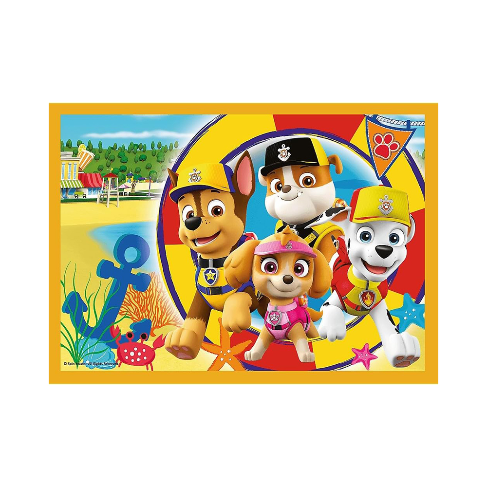 Trefl Puzzles - 4in1 - Holiday Paw Patrol / Viacom PAW Patrol - Image 3