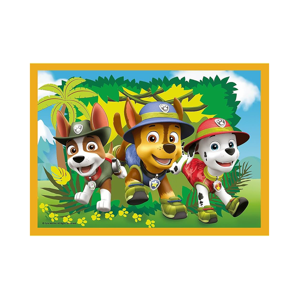 Trefl Puzzles - 4in1 - Holiday Paw Patrol / Viacom PAW Patrol - Image 5