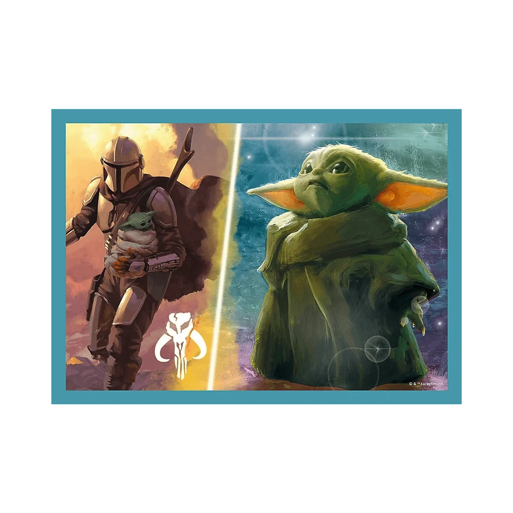 Trefl Puzzles - 4in1 - The Mandalorian / Lucasfilm Star Wars The Mandalorian - Image 3