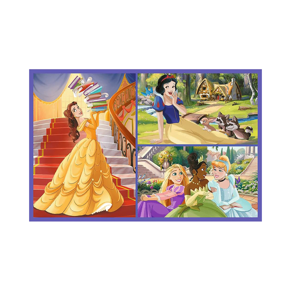 Trefl Puzzles - 2x70 - Fairy tale days / Disney Princess_FSC Mix 70% - Image 2