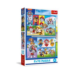 Trefl Puzzles - 2x70 - Paw Patrol rules / Viacom PAW Patrol_FSC Mix 70%