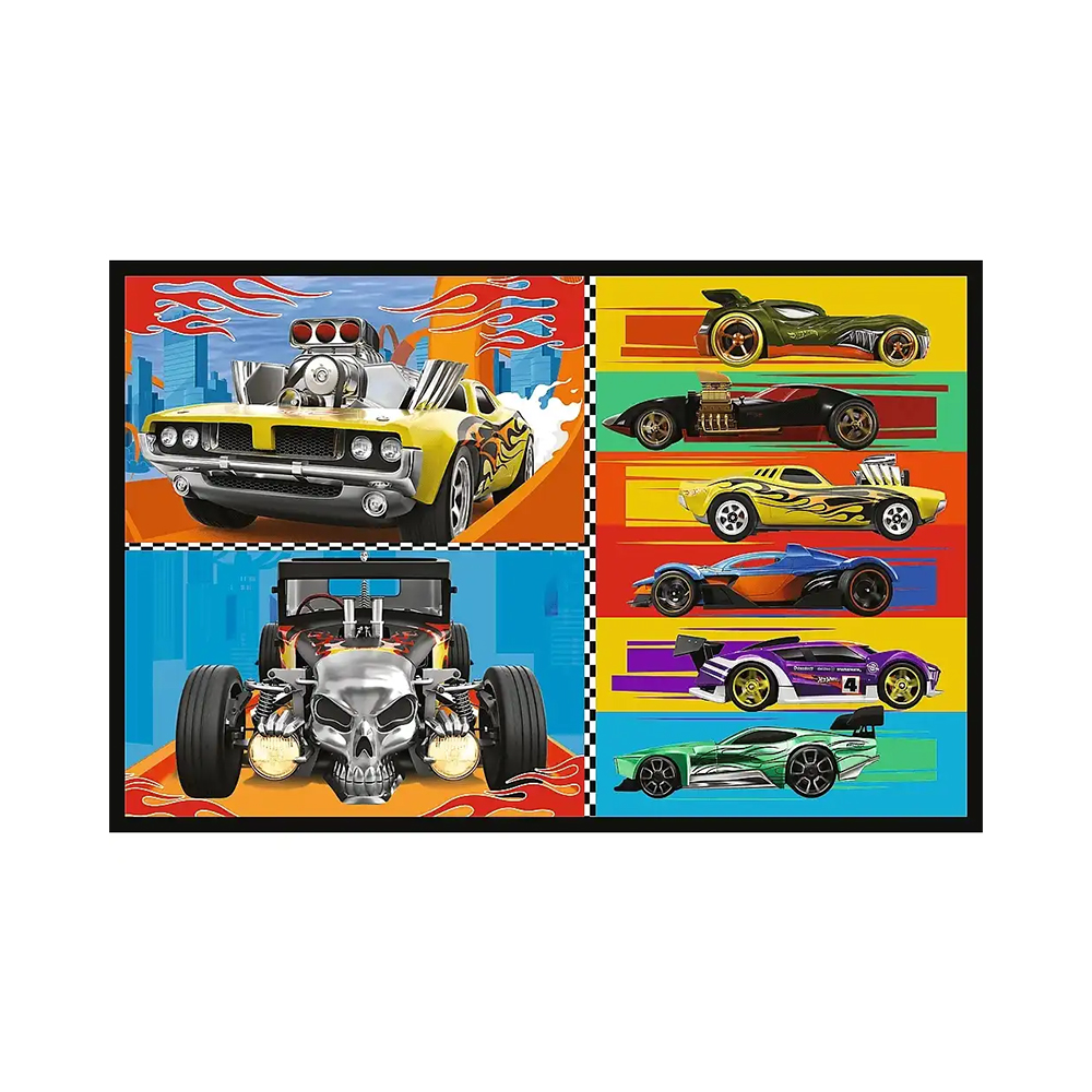 Trefl Puzzles - 2x70 - Toy cars / Hot Wheels_FSC Mix 70% - Image 2