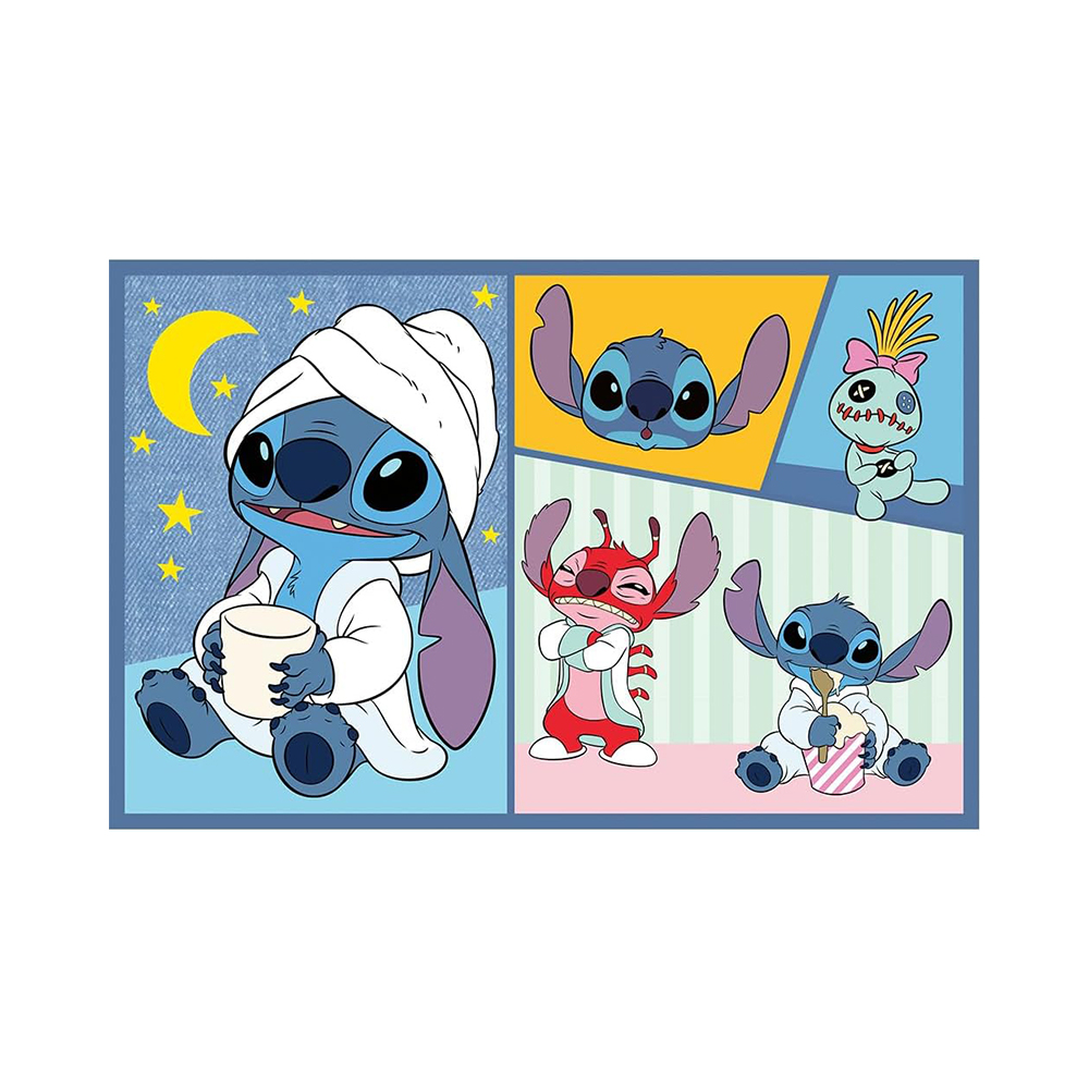 Trefl Puzzles - 2x70 - Theres no boredom with Stitch / Disney Lilo&Stitch_FSC Mix 70% - Image 3
