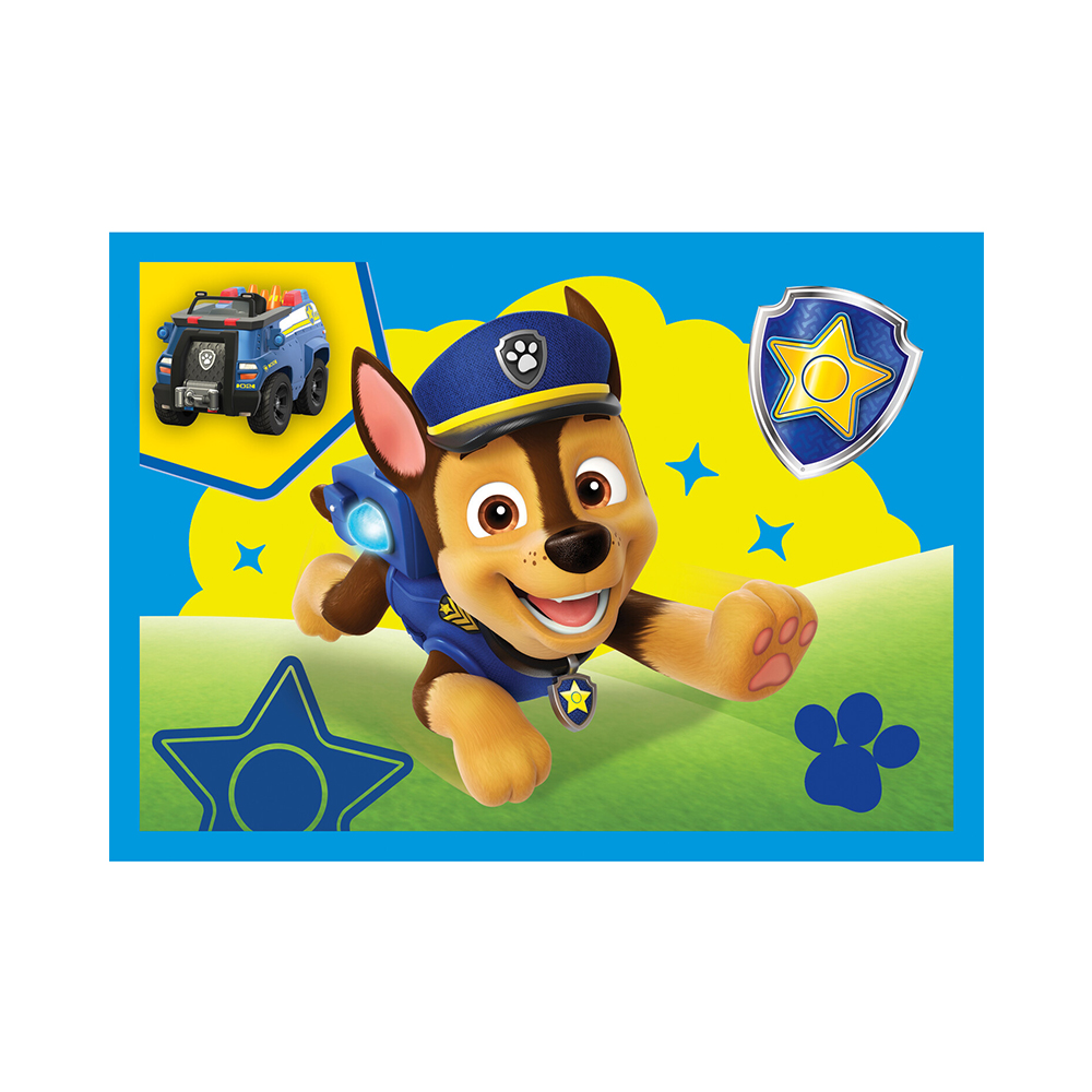 Trefl Puzzles - 4in1 (12, 15, 20, 24) - Running Pupies / Viacom PAW Patrol - Image 3