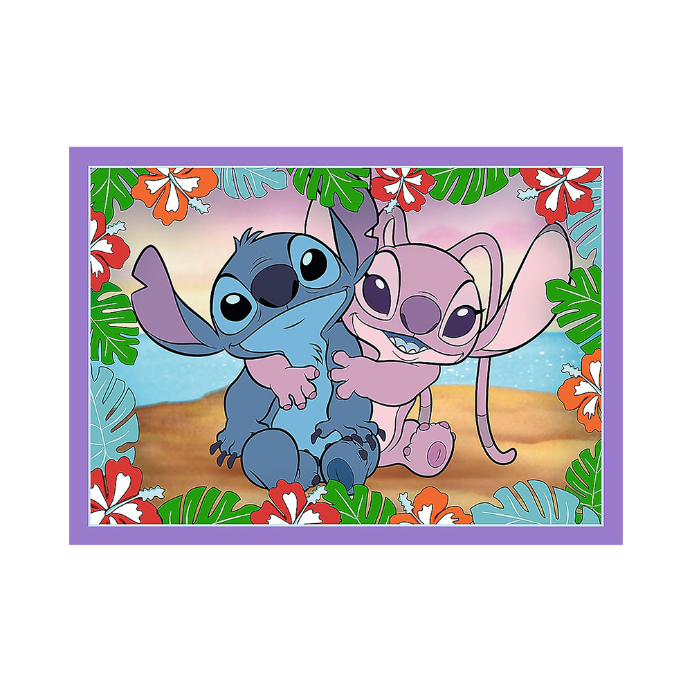 Trefl Puzzles - 4in1 - Lilo&Stitchs crazy day / Disney Lilo&Stitch - Image 3