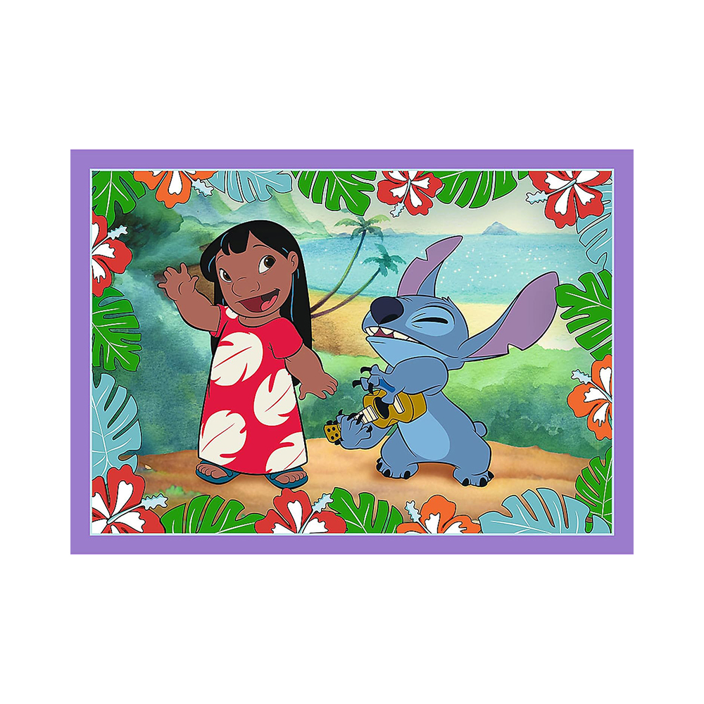 Trefl Puzzles - 4in1 - Lilo&Stitchs crazy day / Disney Lilo&Stitch - Image 4