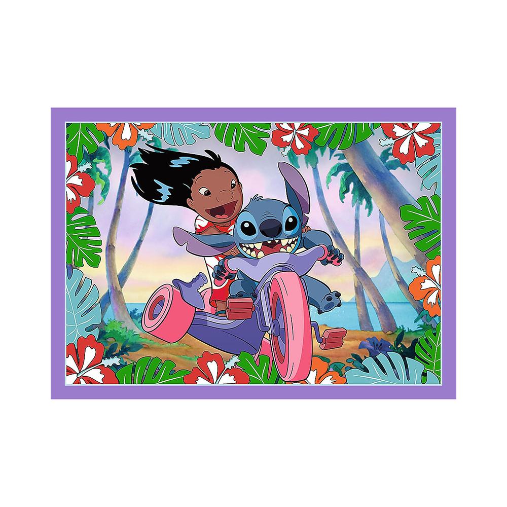 Trefl Puzzles - 4in1 - Lilo&Stitchs crazy day / Disney Lilo&Stitch - Image 5