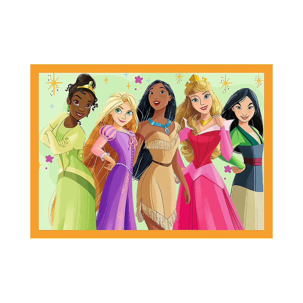 Trefl Puzzles - 4in1 - Fairy tale stories / Disney Princess - Image 2