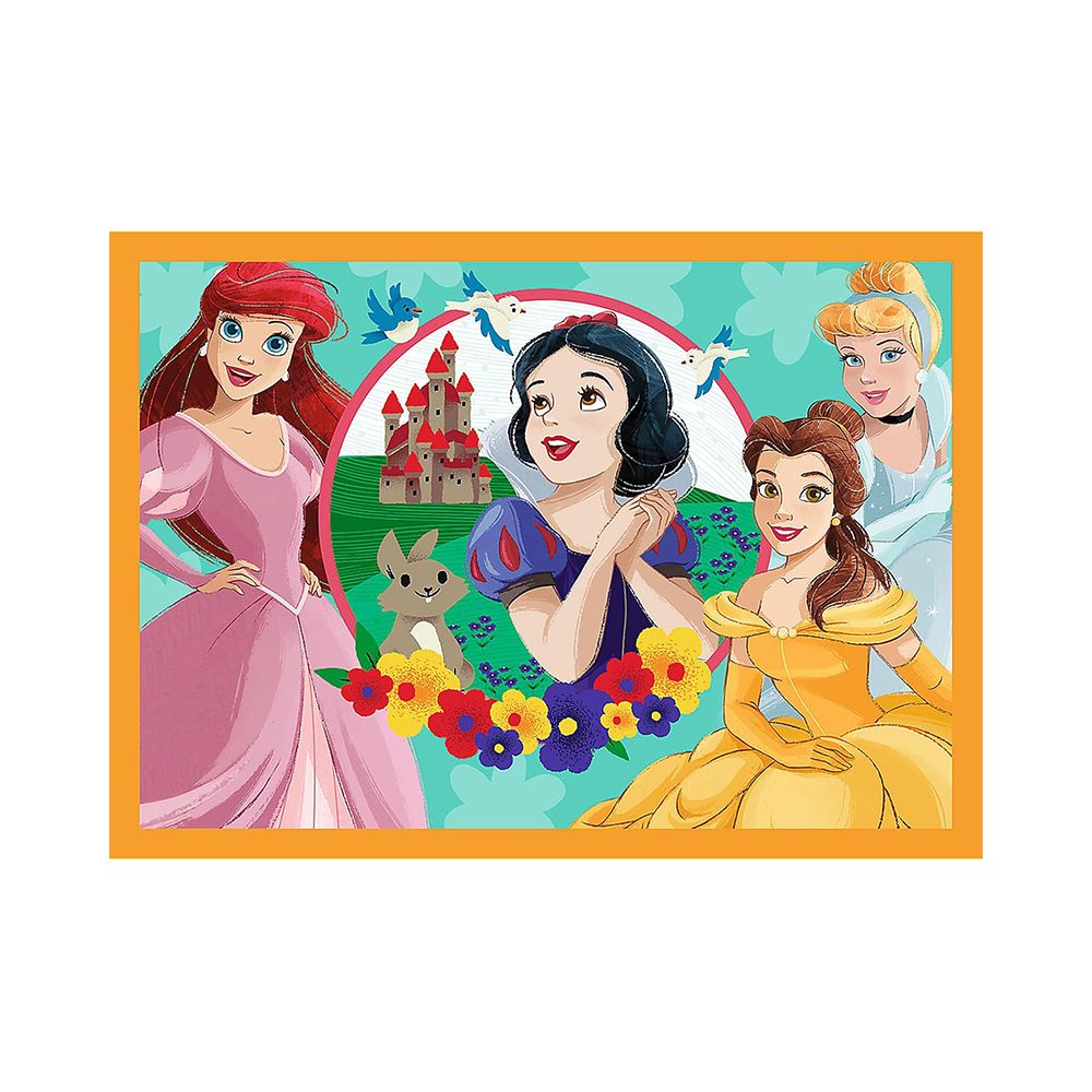 Trefl Puzzles - 4in1 - Fairy tale stories / Disney Princess - Image 4
