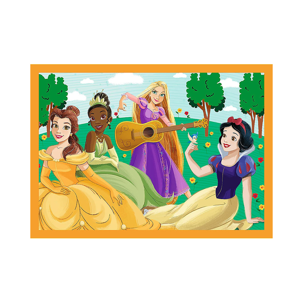 Trefl Puzzles - 4in1 - Fairy tale stories / Disney Princess - Image 5