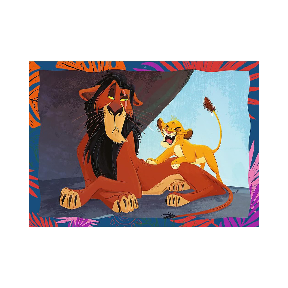 Trefl Puzzles - 4in1 - Brave Lion King / Disney Lion King - Image 2