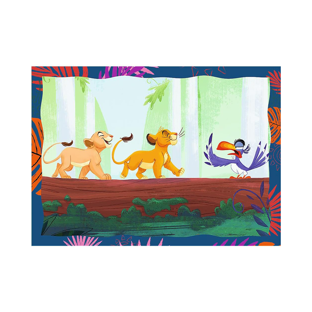 Trefl Puzzles - 4in1 - Brave Lion King / Disney Lion King - Image 3
