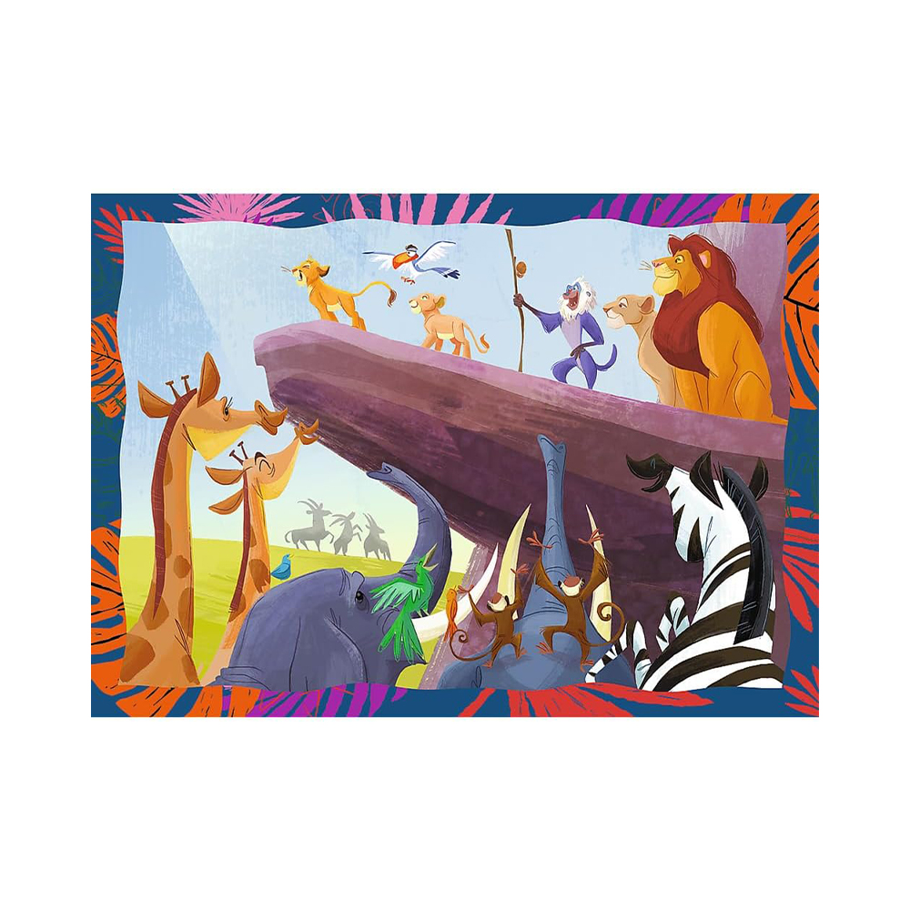 Trefl Puzzles - 4in1 - Brave Lion King / Disney Lion King - Image 4