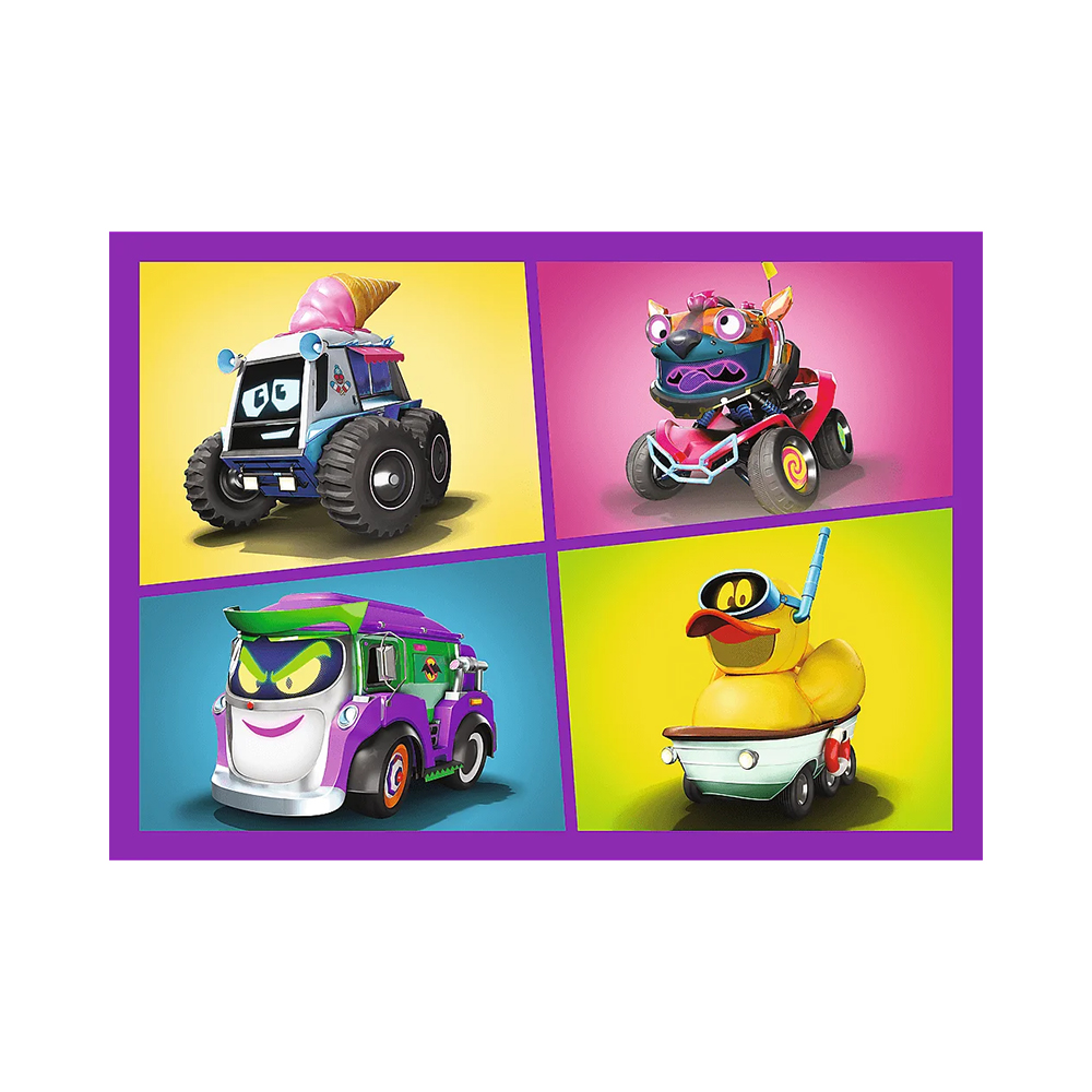 Trefl Puzzles - 4in1 - Meet Batwheels / Warner Batwheels - Image 4