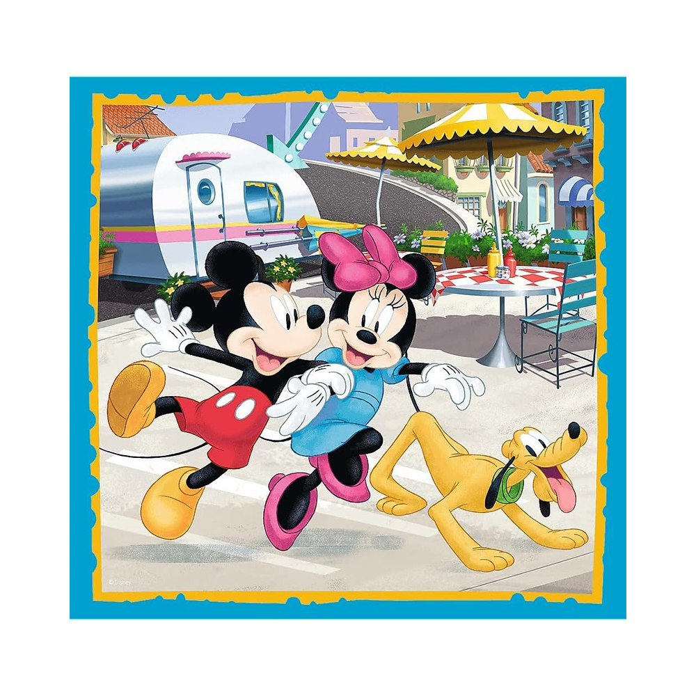 Trefl Puzzles - 3in1 - Mickey Mouse with friends / Disney Standard Characters - Image 3