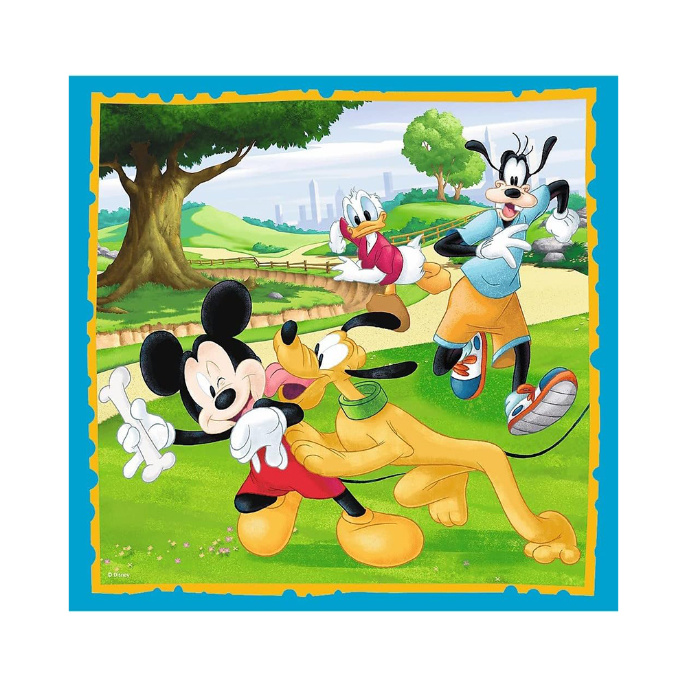Trefl Puzzles - 3in1 - Mickey Mouse with friends / Disney Standard Characters - Image 4
