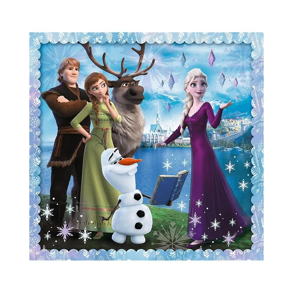 Trefl Puzzles - 3in1 - The magical story / Disney Frozen 2 - Image 2